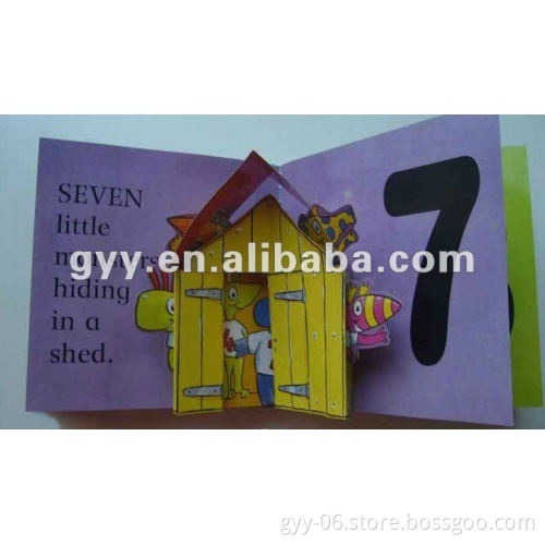 3D POP-UP Children hardcover cardboard book